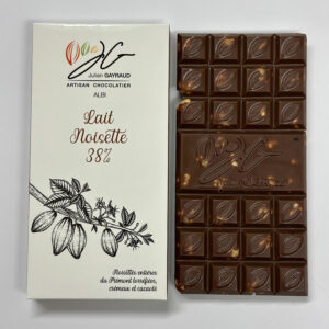 Tablette Gourmande Lait Noisette 38%