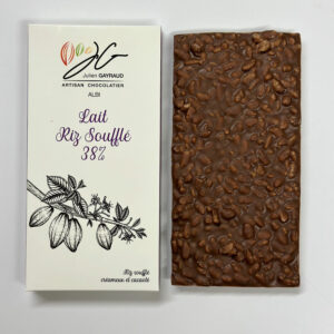 Tablette Gourmande Lait Riz Soufflé 38%