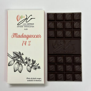 Tablette Noir Origine Madagascar 74%