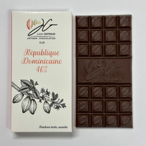 Tablette Lait Origine République Dominicaine 46%